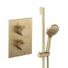 Crosswater Crossbox Shower Set 2 Brushed Brass
