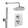 Crosswater Crossbox Shower Set 3 Chrome 200mm