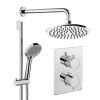 Crosswater Crossbox Shower Set 4 Chrome 200mm