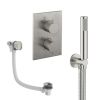 Crosswater Crossbox Shower Set 5 Brushed Nickel