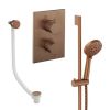 Crosswater Crossbox Shower Set 6 Brushed Bronze