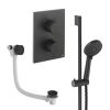 Crosswater Crossbox Shower Set 6 Matt Black
