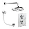 Crosswater Crossbox Shower Set 7 Chrome 200mm