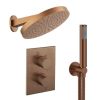 Crosswater Crossbox Shower Set 8 Brushed Bronze