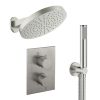Crosswater Crossbox Shower Set 8 Brushed Nickel