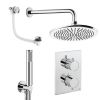 Crosswater Crossbox Shower Set 9 Chrome 300mm