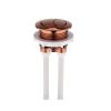 Just Taps close couple flush button 38mm Brushed Bronze