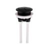 Just Taps close couple flush button 38mm Matt Black