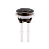 Just Taps close couple flush button 38mm Brushed Black