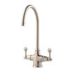 Clearwater Coriolis Kitchen mixer Tap Brushed Nickel