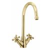 Clearwater Cottage Kitchen mixer Tap Gold 