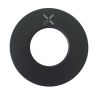 Crosswater PRO120 Spout Wall Shroud Matt Black 