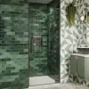 Crosswater Asura 8mm Hinged Door Slate
