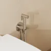 Crosswater Douche Mixer with Handset & Holder Brushed Nickel