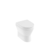 Britton Curve 2 Rimless Back to Wall WC inc Soft Close Seat Gloss White