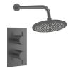 Crosswater Design Shower Set 1 300mm Slate