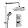 Crosswater Design Shower Set 4 Chrome 300mm