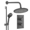 Crosswater Design Shower Set 4 Slate 300mm