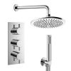 Crosswater Design Shower Set 7 Chrome 300mm