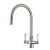 Clearwater Elegance Mono Pull Out  Kitchen mixer Tap Brushed Nickel