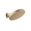 Crosswater Revive Stainless Steel Shower Head Wall Mounted 300 x 300 Brushed Brass