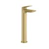 Britton Greenwich Tall Basin Mixer Brushed Brass