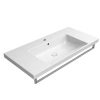 GSI Norm 1000 x 500mm 1 Tap Hole Basin White