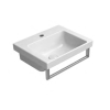 GSI Norm 420 x 340mm 1 Tap Hole Basin White