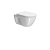 GSI Pura Eco 55 Wall Hung Pan With Swirlflush 55X36 White