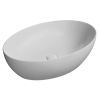 GSI Pura 600mm X 420mm Countertop Oval Basin White