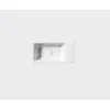 GSI Nubes 500 x 250mm Basin No Tap Hole White