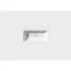 GSI Nubes 600x400mm Basin No Tap Hole White