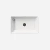 GSI Kube X 60x37 Rectangular Countertop Basin White