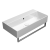 GSI Kube X 700x370mm 1 Tap Hole Basin White