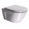 GSI Norm 55x36 Swirl Flush Wall Hung Pan White