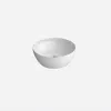 GSI Pura 420 x 420mm Round Countertop Basin White