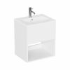 Britton Hackney 500mm Gloss White Furniture Unit & Basin 