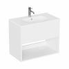 Britton Hackney 700mm Furniture Unit Gloss White & Basin