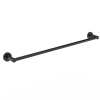 Britton Hoxton 2.0 600mm Single Towel Rail Matt Black