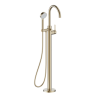 Britton Hoxton 2.0 Floor Standing Mono Bath Shower Mixer Brushed Brass