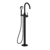 Britton Hoxton 2.0 Floor Standing Mono Bath Shower Mixer Matt Black