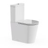 Britton Hoxton Round CC Pan Fully Back to Wall Rimless Inc Seat And Fixings