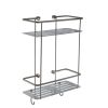 Just Taps Double Square Basket Stainless Steel