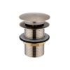 Just Taps click clack bath waste unslotted suitable for free standing bath with encapsulated overflow Stainless Steel