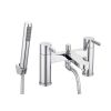 Just Taps KIO Bath Shower Mixer with Kit Chrome