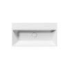 GSI Kube X 700x370mm No Tap Hole Basin White