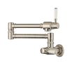 Clearwater Longdon Pot Filler Kitchen mixer Tap Brushed Nickel