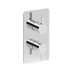 Crosswater Mada Shower Mixer without Diverter including the Concealed Valve Chrome