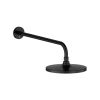 Crosswater Mada 290mm Rain Shower Head and Arm Matt Black
