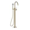 Crosswater Mada Floor Standing Mono Bath Shower Mixer Brushed Brass